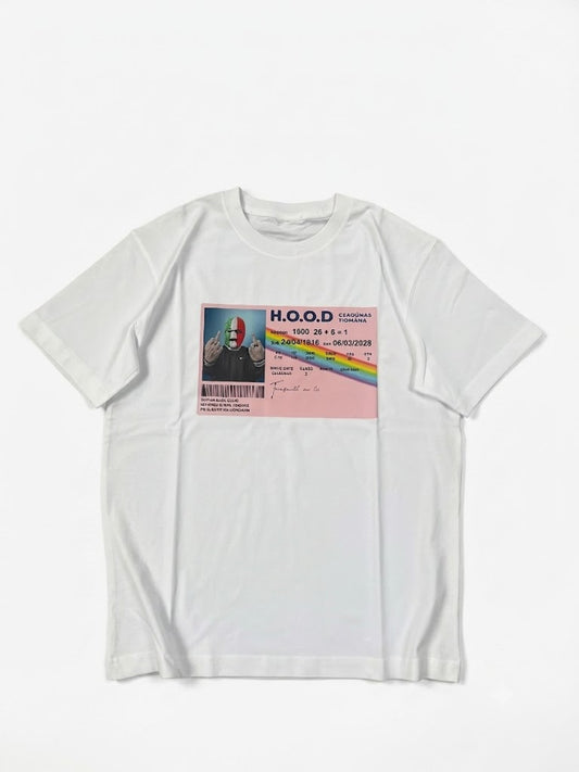 H.O.O.D Tee White